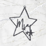 Little Star Personalised Christmas Decoration