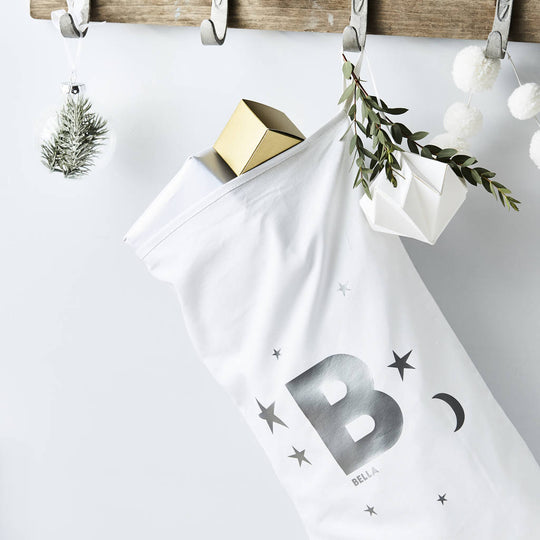 Little Star Personalised Christmas Stocking