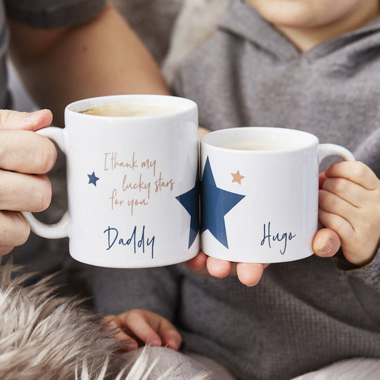 Lucky Stars Personalised Mug Set