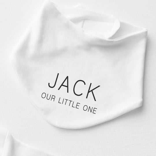 Mini Message Personalised Bib