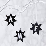 Initial Star Personalised Decoration