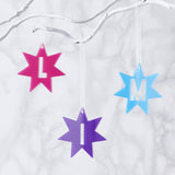 Initial Star Personalised Decoration