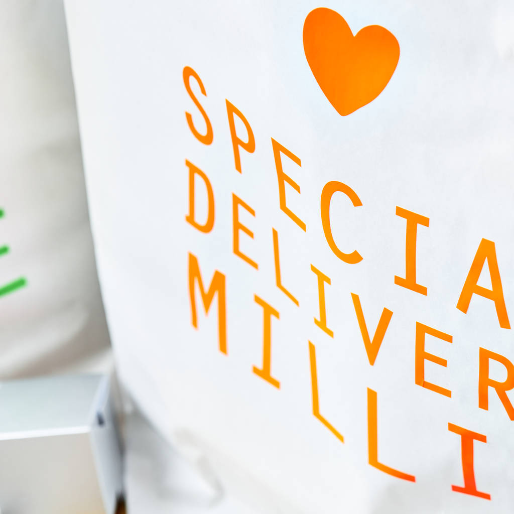 Neon Personalised Christmas Sack