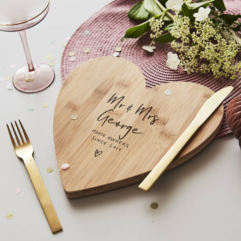 New Home Personalised Chopping/Cheese Board
