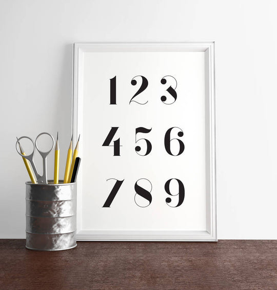 Numbers Print