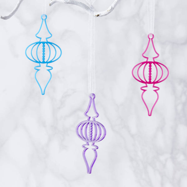 Ornate Bauble Christmas Decorations