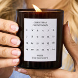Personalised Advent Calendar Candle - Spark More Joy