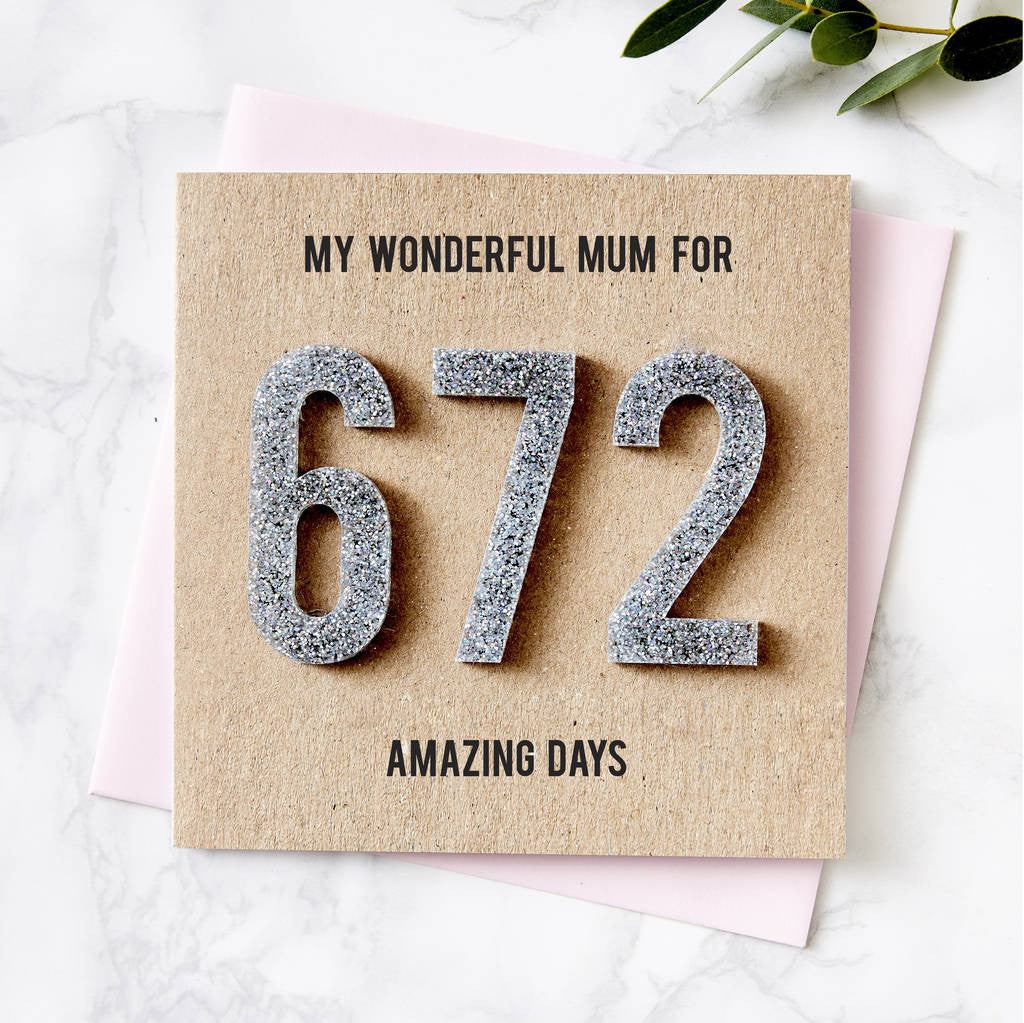 Personalised Amazing Days Together Card