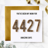 Personalised Amazing Days Together Card