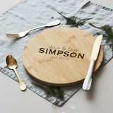 Personalised Anniversary Chopping/Cheese Board