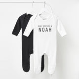 Little Brother Personalised Babygrow