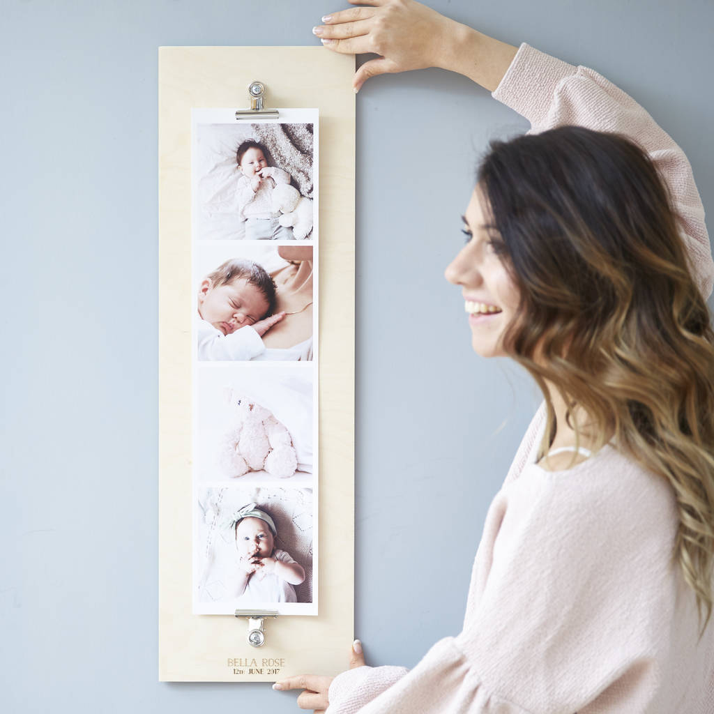 Personalised Baby Giant Photo Strip