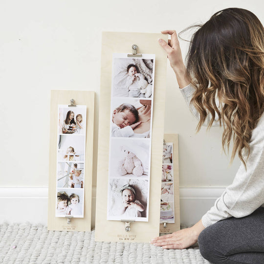 Personalised Baby Giant Photo Strip