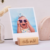 Personalised Nursery Photo Holder