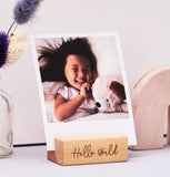 Personalised Nursery Photo Holder