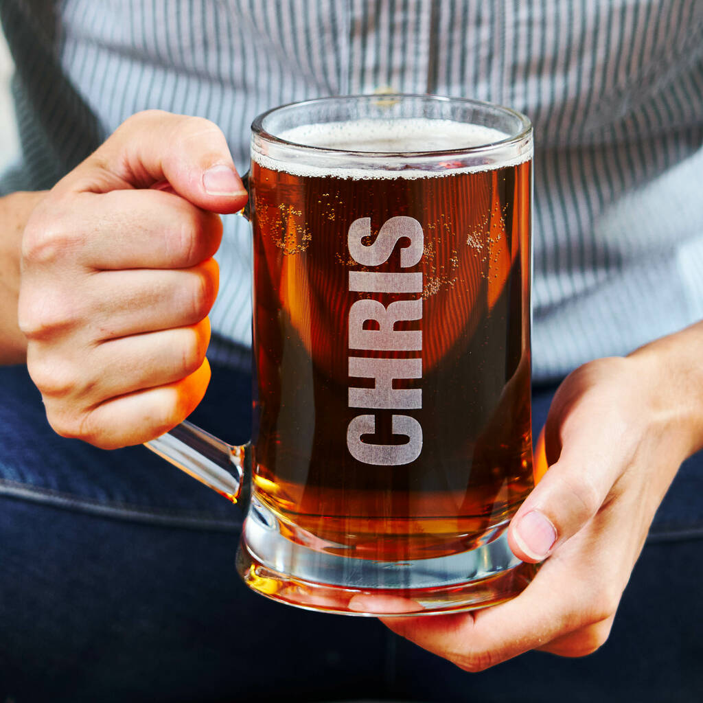 Personalised Beer Tankard