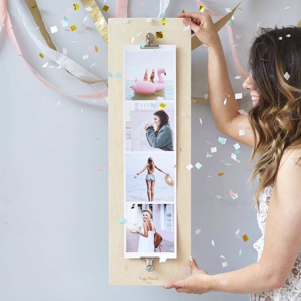 Personalised Best Friend Giant Photo Strip
