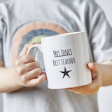 Personalised Best Teacher Mug