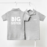 Personalised Big Sister Children's Polo Shirt