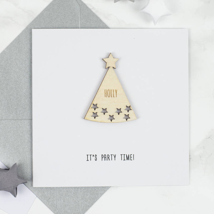 Personalised Birthday Keepsake Card