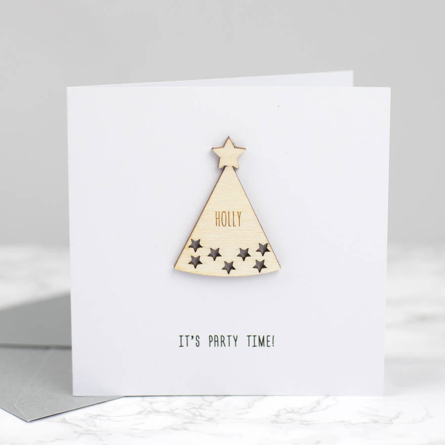 Personalised Birthday Keepsake Card