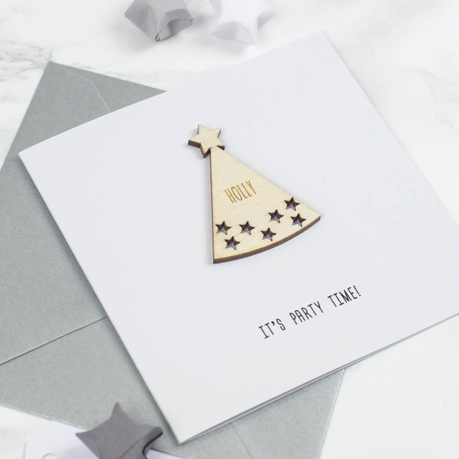 Personalised Birthday Keepsake Card