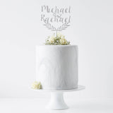 Personalised Grecian Wedding Cake Topper