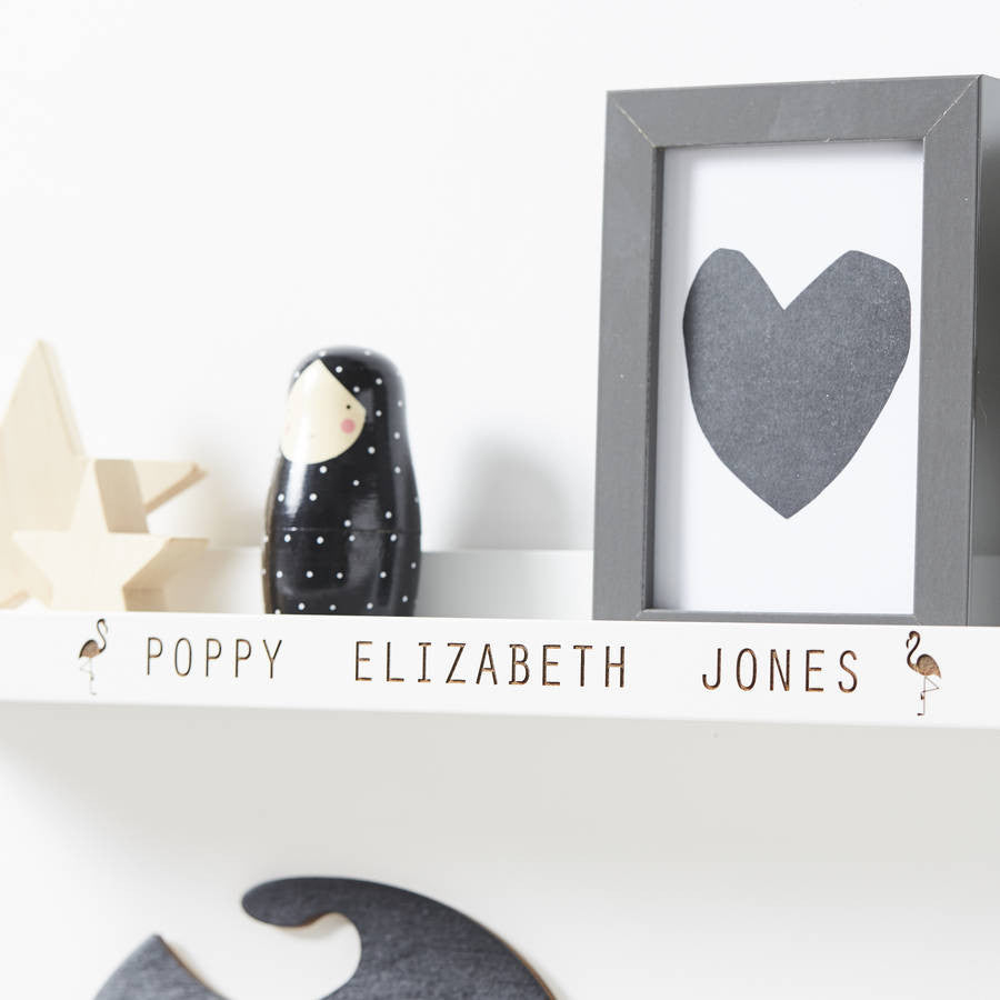 Personalised Botanical Shelf