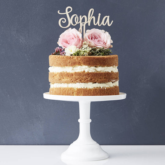 Personalised Cake Topper