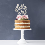 Personalised Children's Birthday Wooden Cake Topper