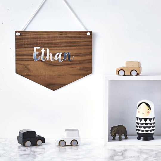 Personalised Children's Wooden Wall Art