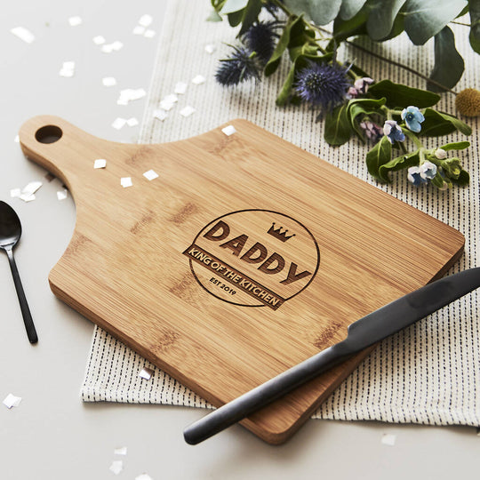 Personalised Chopping/Cheese Board For Dad