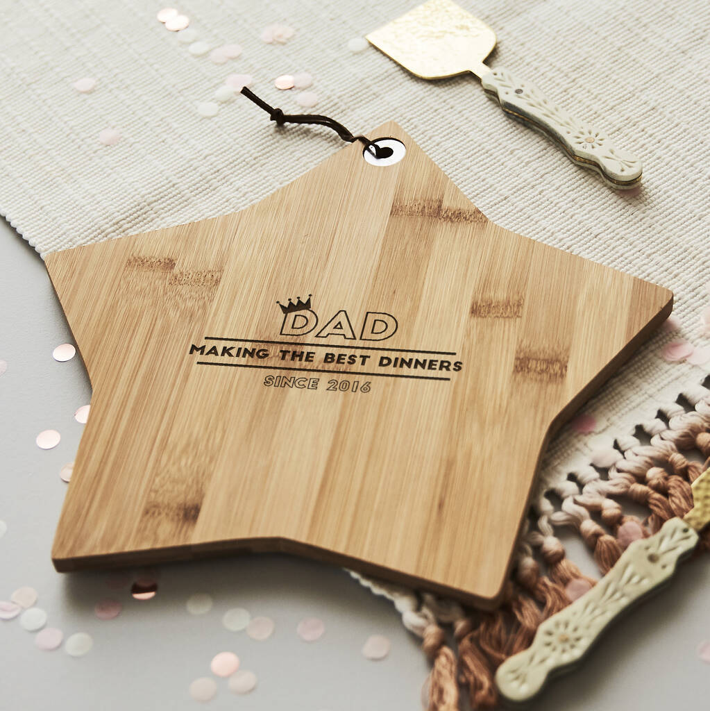 Personalised Chopping/Cheese Board For Him