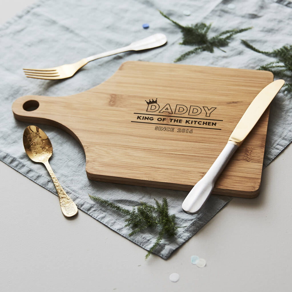 Personalised Chopping/Cheese Board For Him