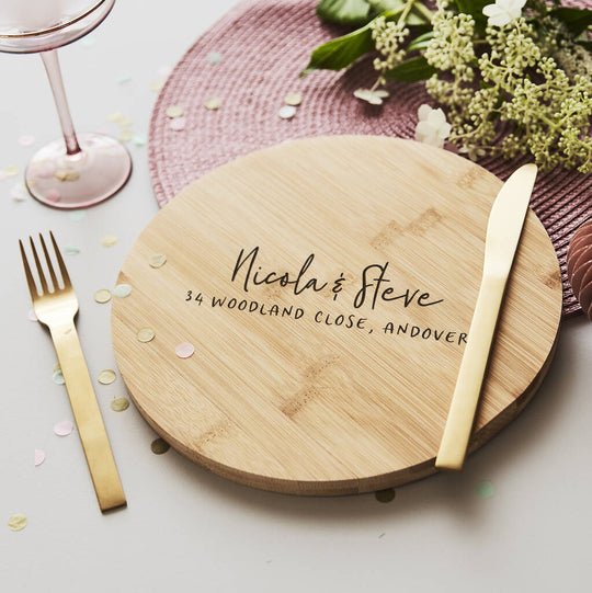 Personalised Chopping/Cheese Board