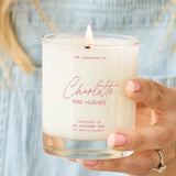 Personalised Christening Candle - Spark More Joy