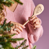 Personalised Christmas Bakes Wooden Spoon