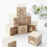 Personalised Christmas Building Blocks