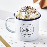 Personalised Christmas Enamel Mug