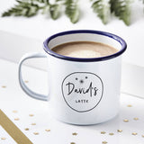 Personalised Christmas Enamel Mug