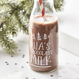 Personalised Christmas Milk Bottle