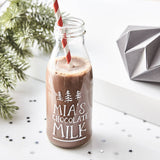 Personalised Christmas Milk Bottle