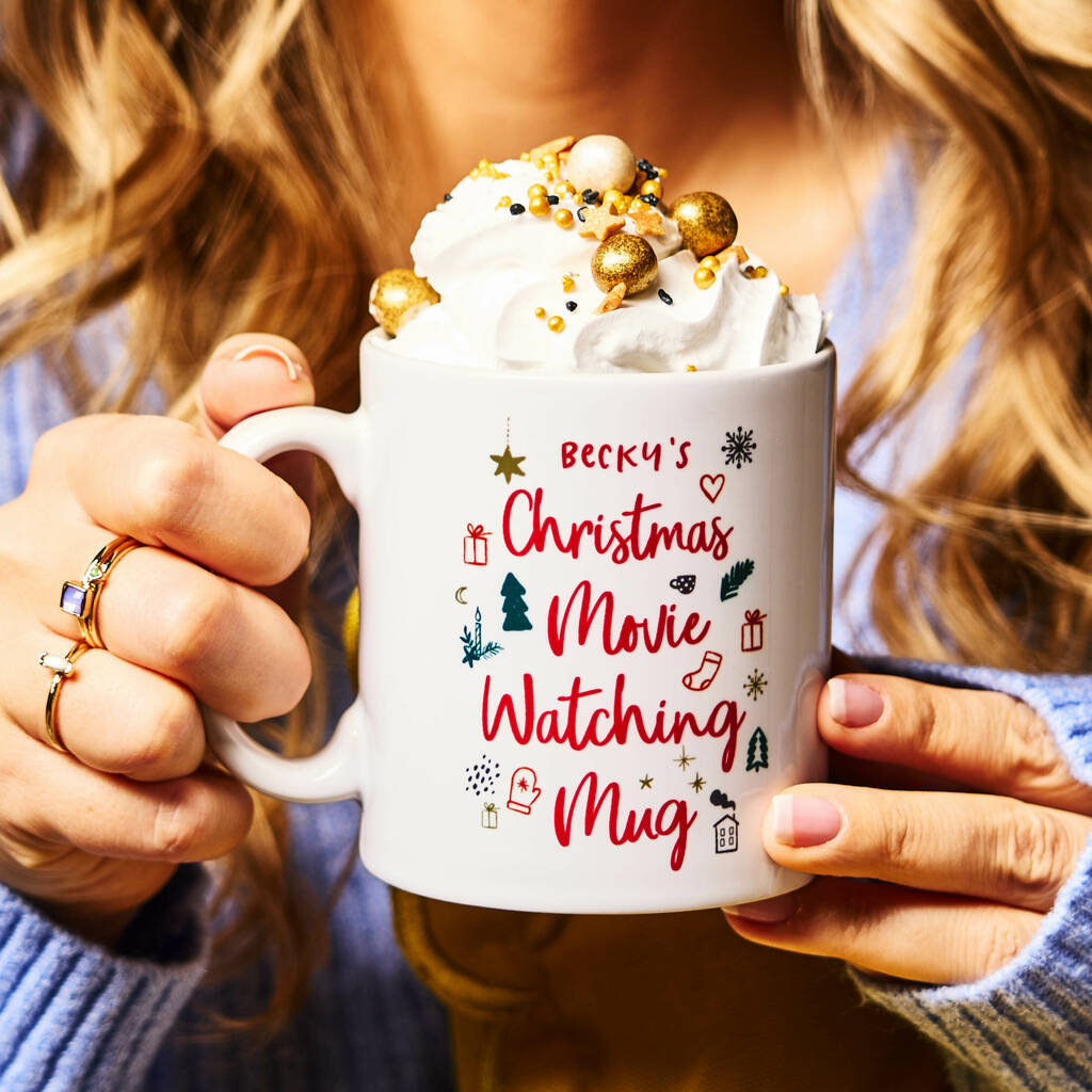 Personalised Christmas Movie Mug