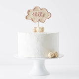 Personalised Clouds Birthday Cake Topper