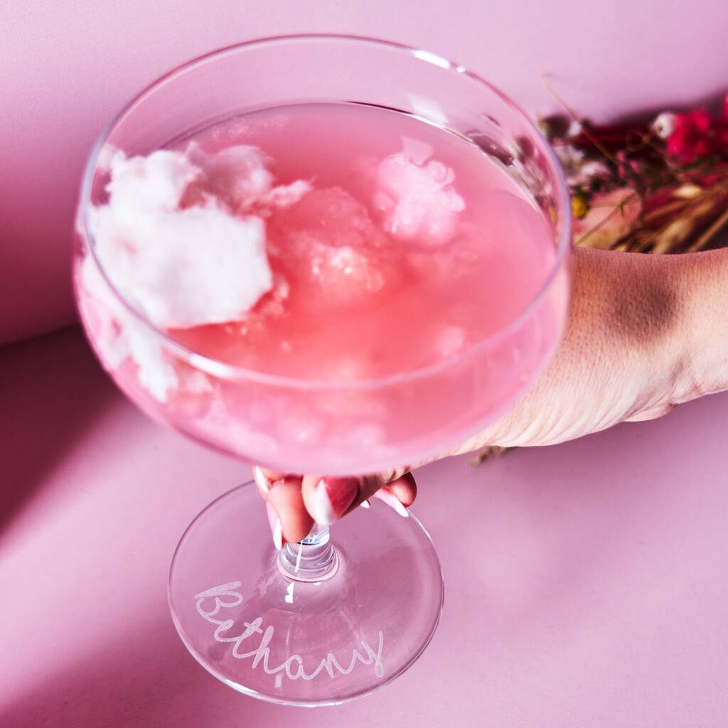 Personalised Cocktail Glass For Her