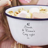 Personalised Cosy Night In Treat Bowl