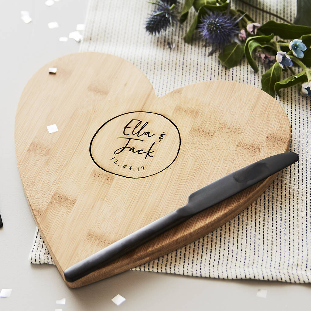 Personalised Couples Chopping/Cheese Board