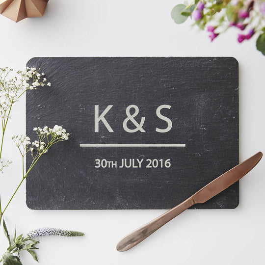 Personalised Couples Cheese Board