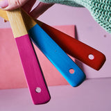 Personalised Coloured Wooden Spoon Set