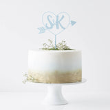 Personalised Initials Arrow Cake Topper